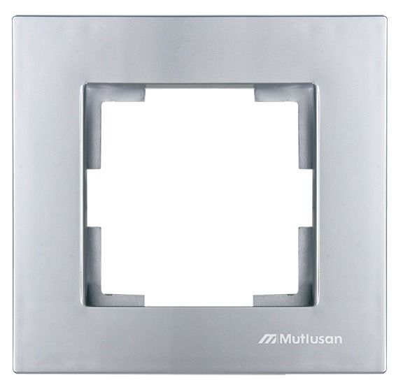 Mutlusan Rita Tekli Çerçeve İnox - 2220 800 1182