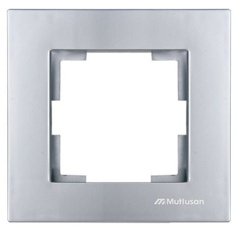 Mutlusan Rita Tekli Çerçeve İnox - 2220 800 1182