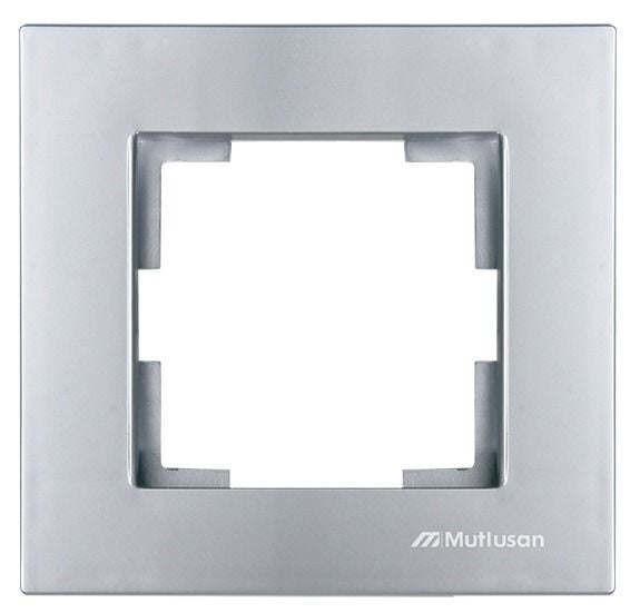 Mutlusan Rita Tekli Çerçeve İnox - 2220 800 1182