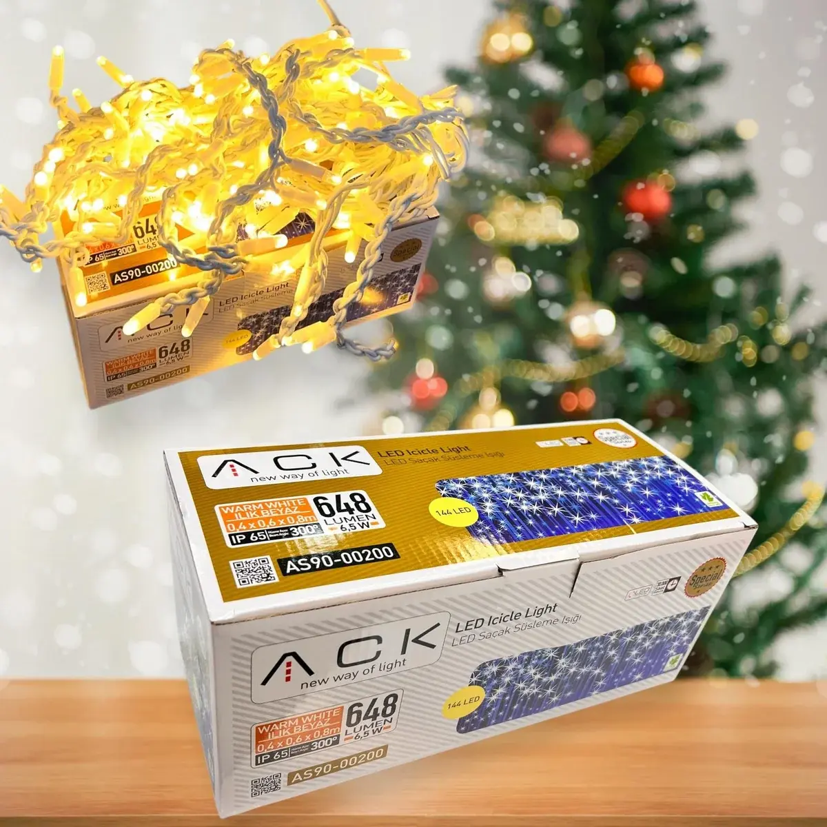 ACK 3000K 220V Lüks Serı Led Saçak AS90-00200