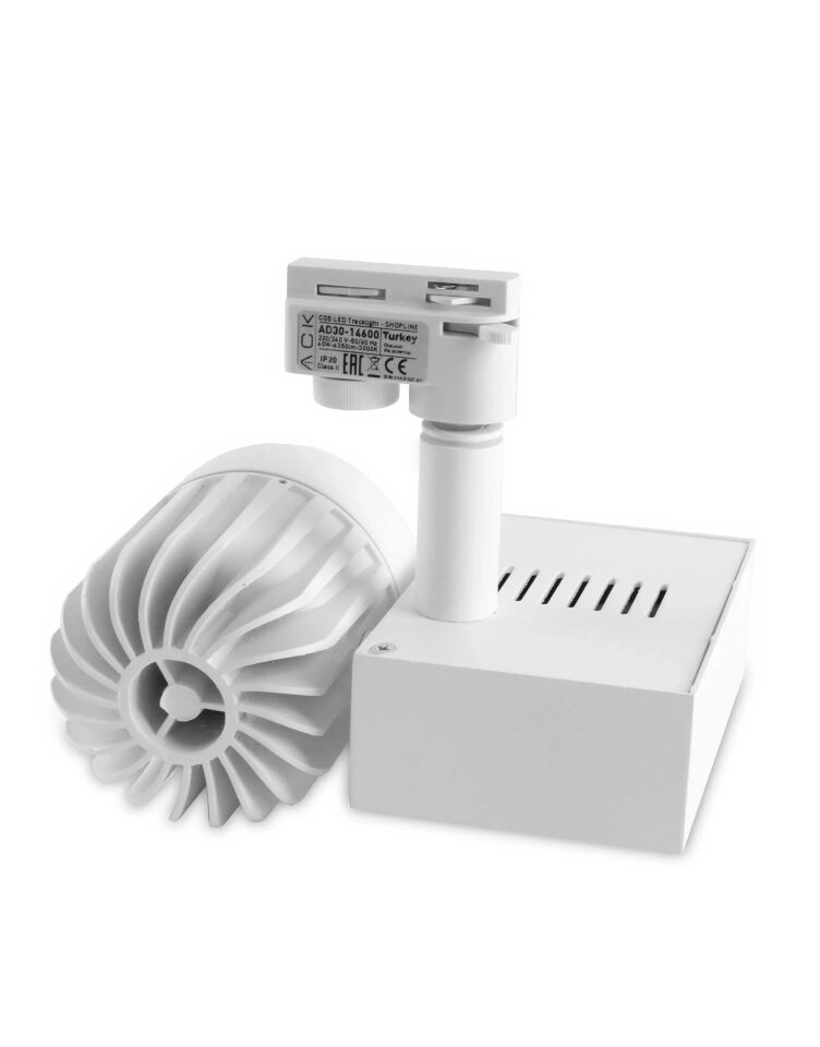 ACK 40W Beyaz 3000K Cob Led Monofaze Ray Armatürü AD30-14600