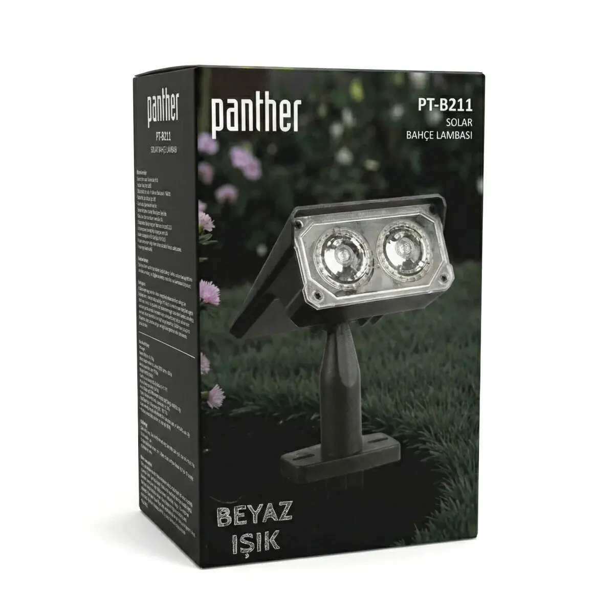 Panther Pt-B211 Solar Led Bahçe Lambasi