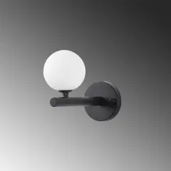 Aydinlatmadunyam Aplik BlackWhite Domino-11033
