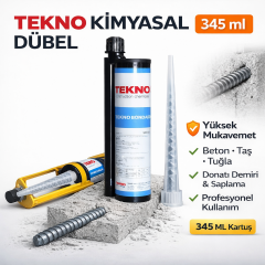 Tekno Kimyasal Dübel 345 Ml