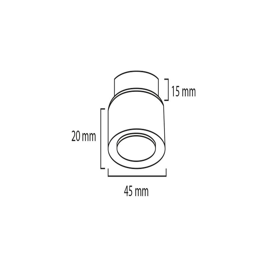 Goya Gy 2430 - Cob Led Yıldız Spot Armatür 3W 3000K