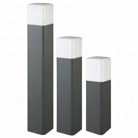 Ack Aluminyum Gövde E27 Ip44 Max.23W Bahçe Armatürü (120*500Mm)