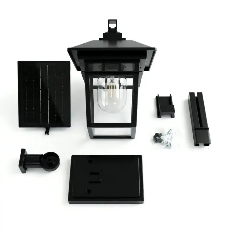Panther Pt-2965 Solar Led Duvar Lambasi