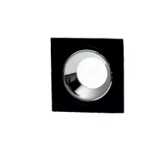 Cata CT-5053 Gu10 Siyah-Platin Jaguar Kare Spot Kasası