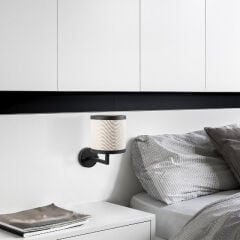 Aydinlatmadunyam Aplik BlackWhite Way-11608