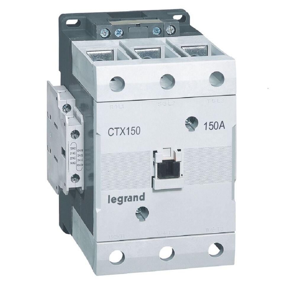 Legrand  CTX³ 3P kontaktör bobin gerilimi 230V AC - 2NA+2NK yardımcı kontaklı - 150A LEG-416266