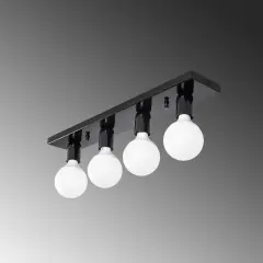 Aydinlatmadunyam Plafonyer BlackWhite Mirro-12230