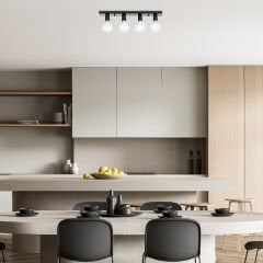 Aydinlatmadunyam Plafonyer BlackWhite Mirro-12230