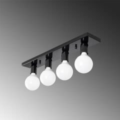 Aydinlatmadunyam Plafonyer BlackWhite Mirro-12230