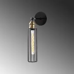 Aydinlatmadunyam Aplik Black Doldi-M-705