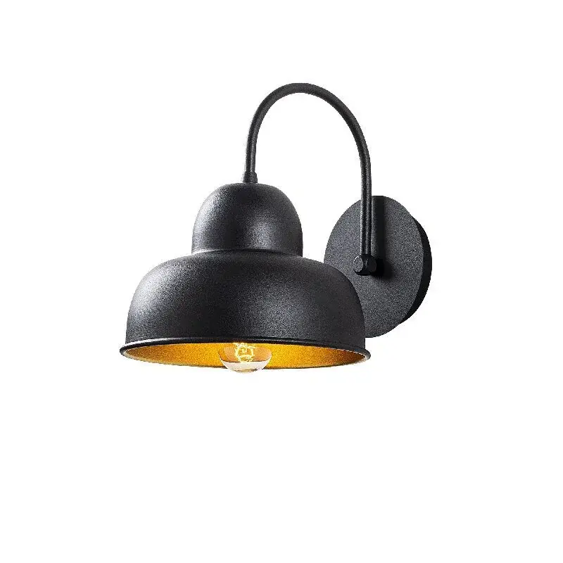 Aydinlatmadunyam Aplik Black Cakir-180Black