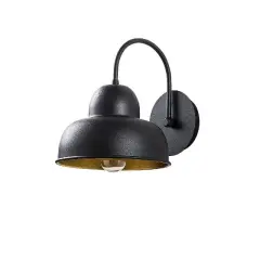 Aydinlatmadunyam Aplik Black Cakir-180Black