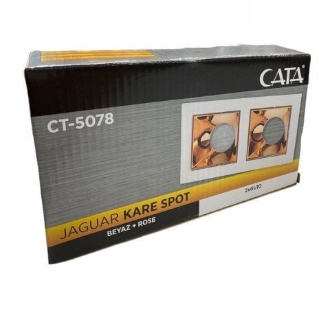Cata Boş Kasa Armatür 2'li Jaguar CT-5078