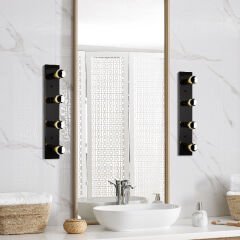 Aydinlatmadunyam Aplik Black Mirro-12240