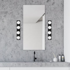 Aydinlatmadunyam Aplik Black Mirro-12240