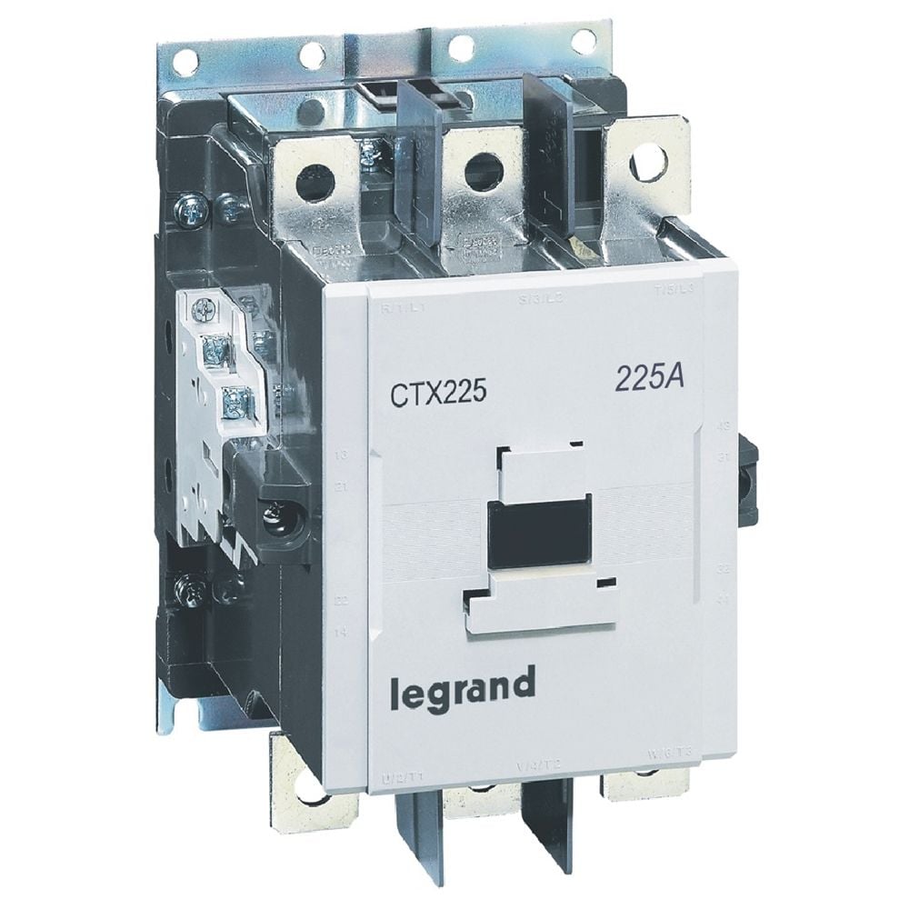 Legrand  CTX³ 3P kontaktör bobin gerilimi 100-240V AC/DC -2NA+2NK yardımcı kontaklı -225A LEG-416296