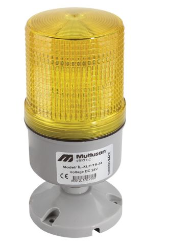 Mutlusan İl Xlm T8 24K Multi  Sabit Flaşör Çakar Döner Tabana Montaj 24V Dc - 129 087 000449
