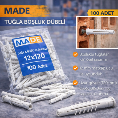 Made Tugla Bosluk Dübeli 10 X 58  250 Adet