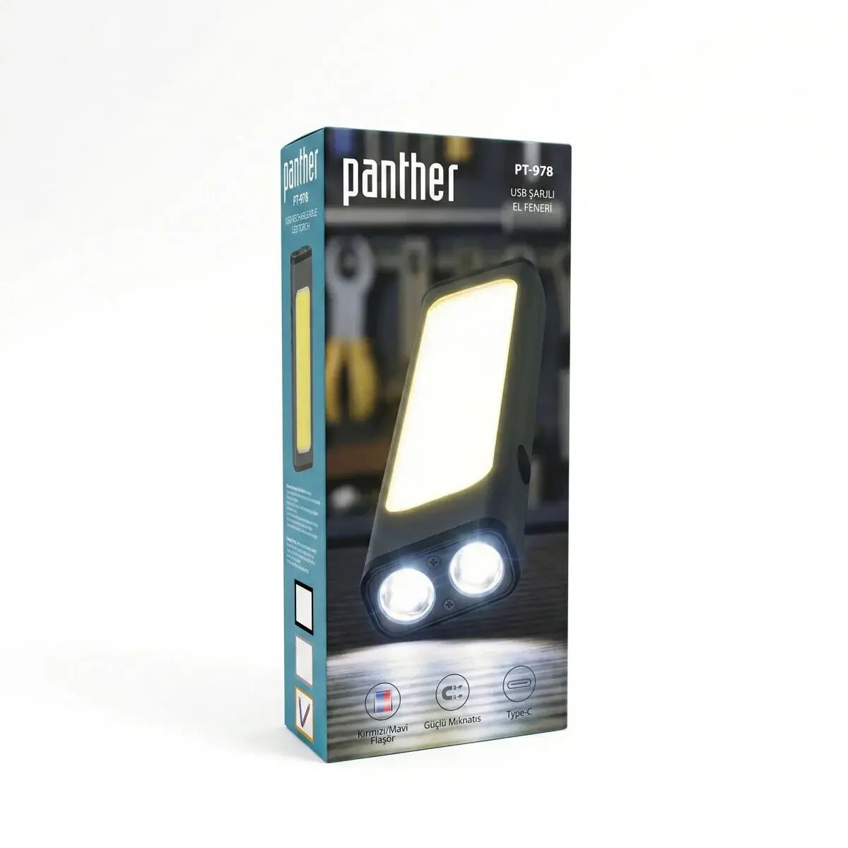 Panther Pt-978 Usb Sarjli El Feneri