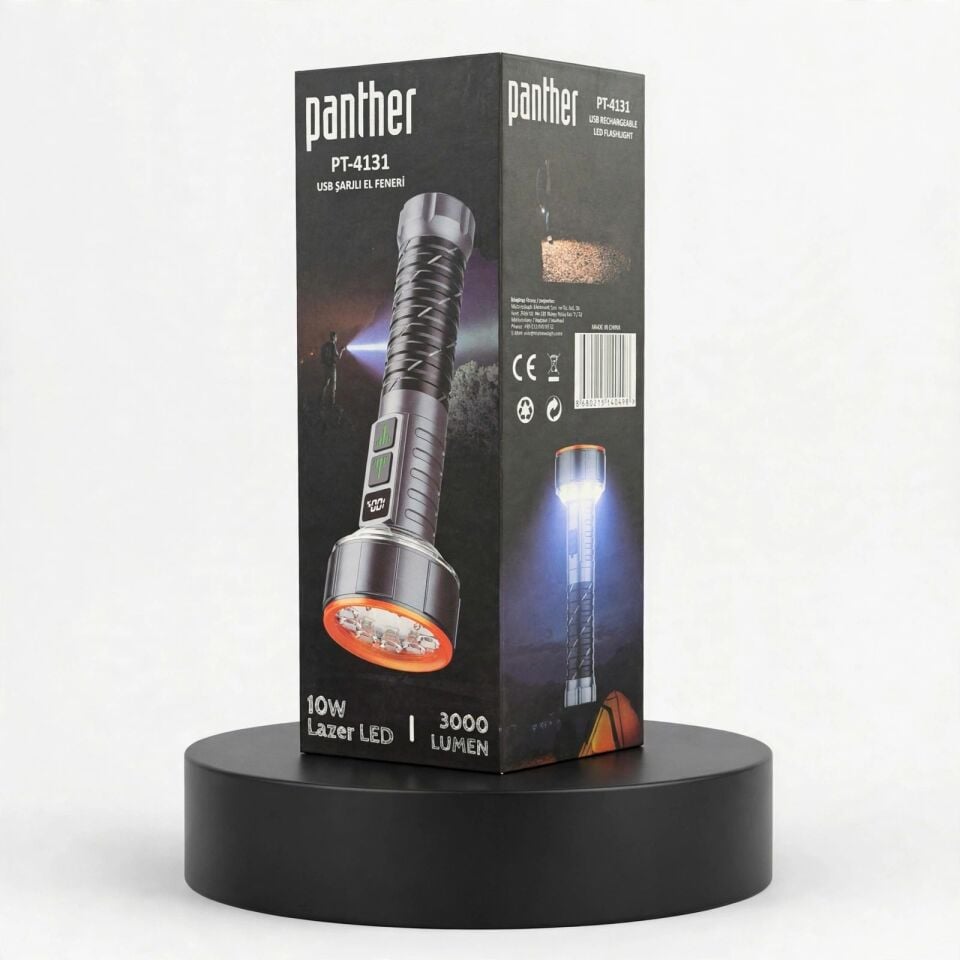 Panther Pt-4131 Usb Sarjli El Feneri