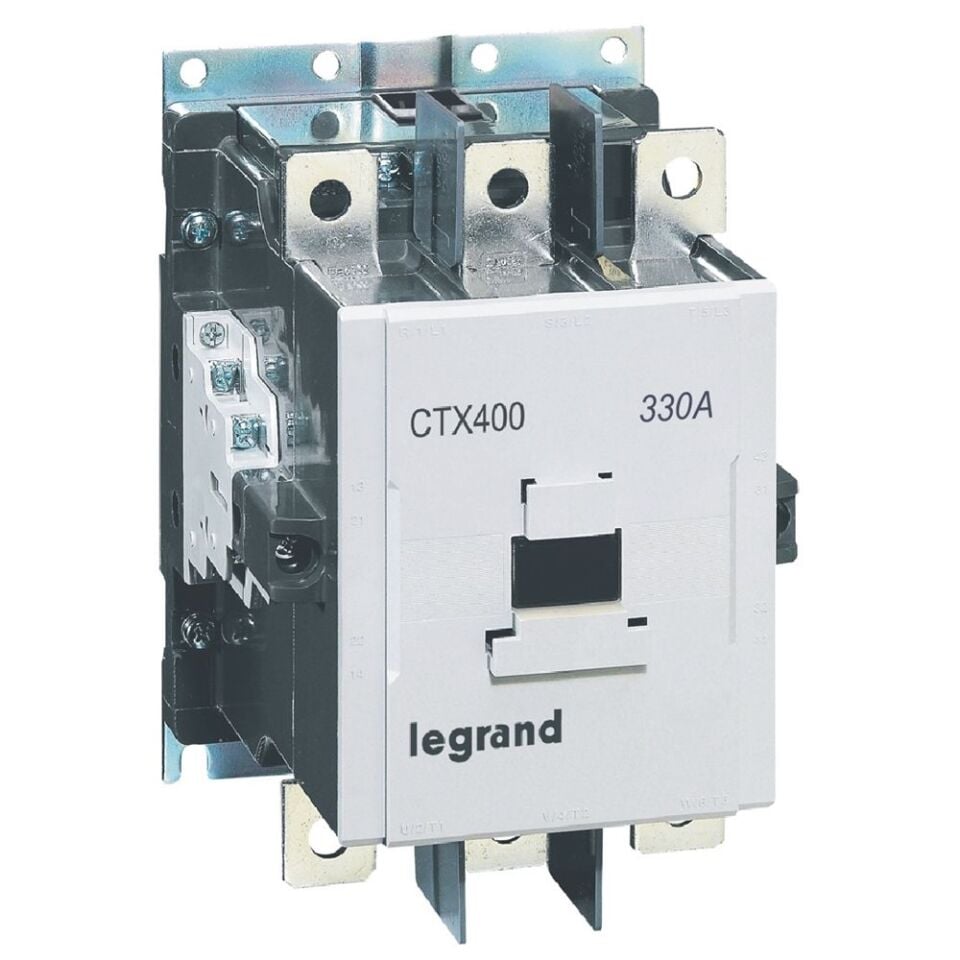 Legrand  CTX³ 3P kontaktör bobin gerilimi 100-240V AC/DC -2NA+2NK yardımcı kontaklı -330A LEG-416316