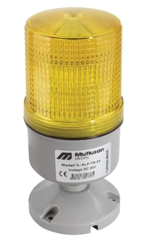 Mutlusan İl Xlmb T8 24Kmulti Buzzer  Sabit Flaşör Çakar Döner  Tabana Montaj 24V Dc - 129 087 000451