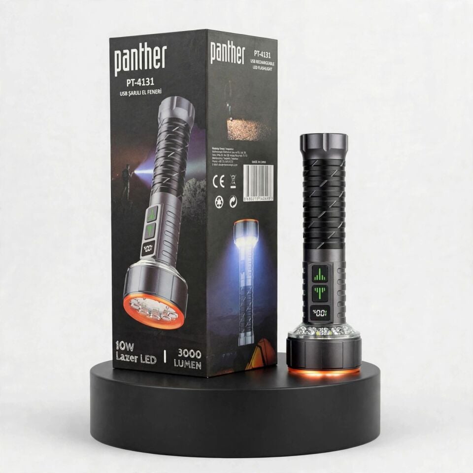 Panther Pt-4131 Usb Sarjli El Feneri