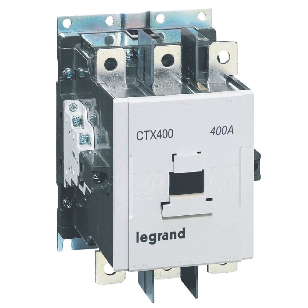 Legrand  CTX³ 3P kontaktör bobin gerilimi 100-240V AC/DC -2NA+2NK yardımcı kontaklı -400A LEG-416326