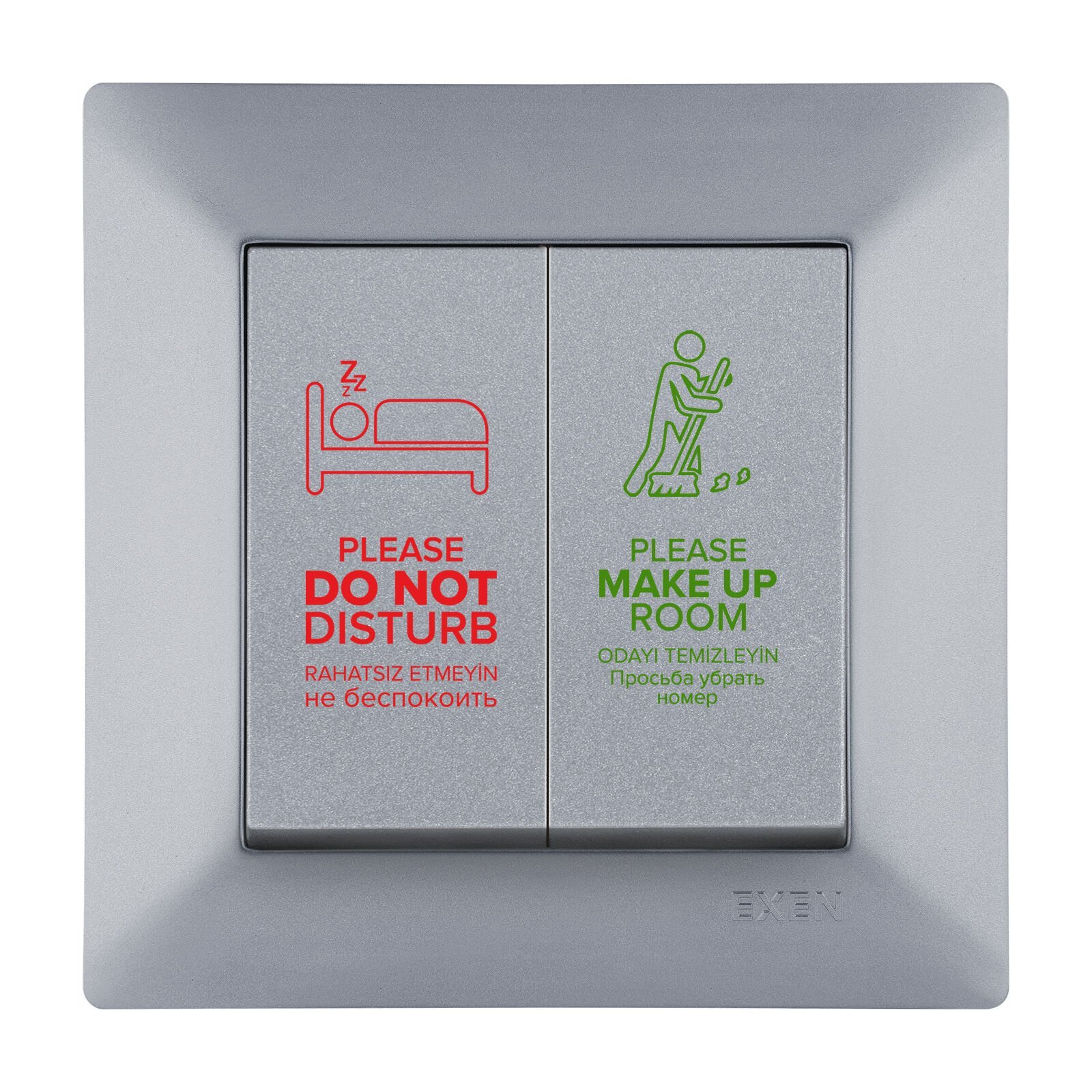 Exen Odak Gümüs Dnd/Mur Komütatör Komple Takim