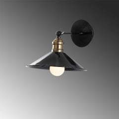 Aydinlatmadunyam Aplik Black Koniksivama-250