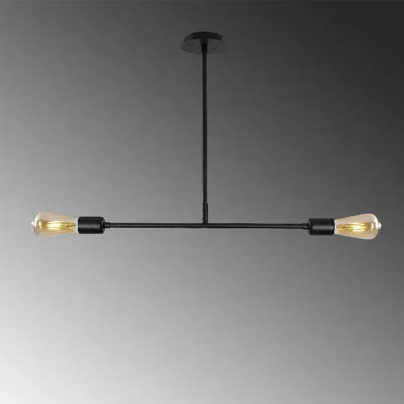 Aydinlatmadunyam Avize Black Flower-160