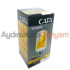 Cata Ct-4059 5w Alevli Led Ampul Amber Renk