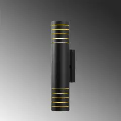 Aydinlatmadunyam Aplik BlackYellow Cut-11825