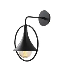 Aydinlatmadunyam Aplik Black Muro-124