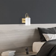 Aydinlatmadunyam Aplik WhiteGold Duzsuz-13140