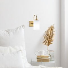 Aydinlatmadunyam Aplik WhiteGold Duzsuz-13140