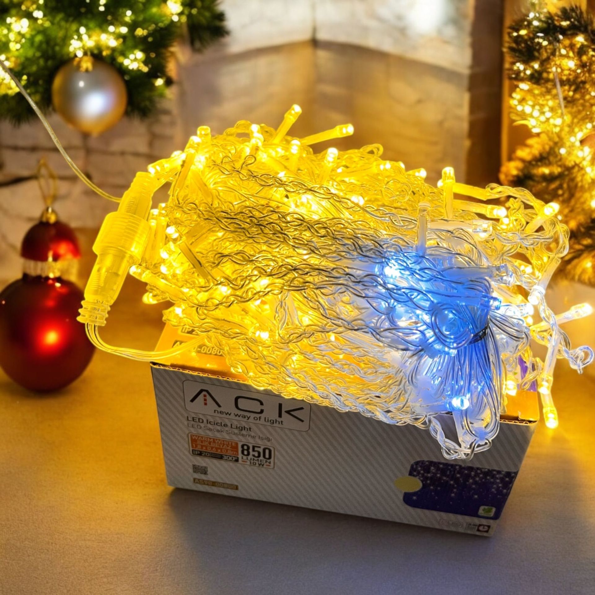 ACK Led Saçak Işık 3000K AS90-00800