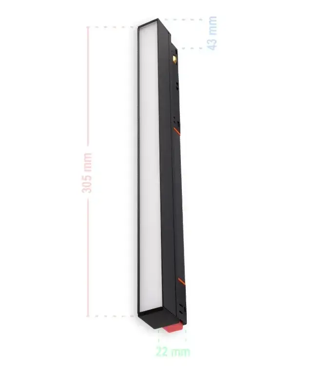 ACK 10W Led Magnet Armatur 3000K AD40-01101