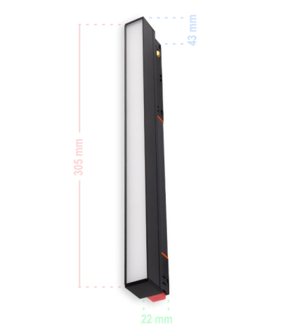 ACK 10W Led Magnet Armatur 3000K AD40-01101