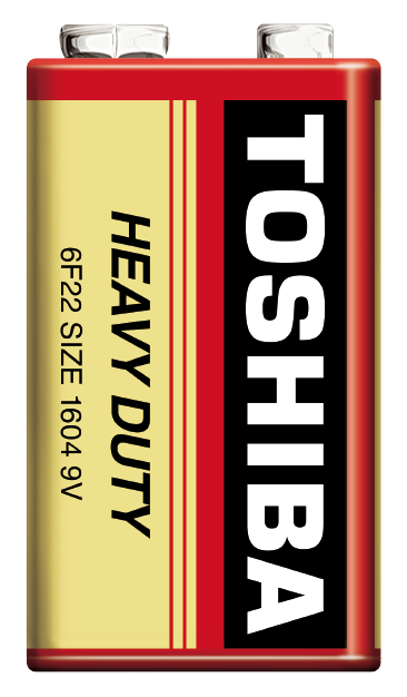Toshiba 6F22KG Sp 9 Volt Pil 1Li