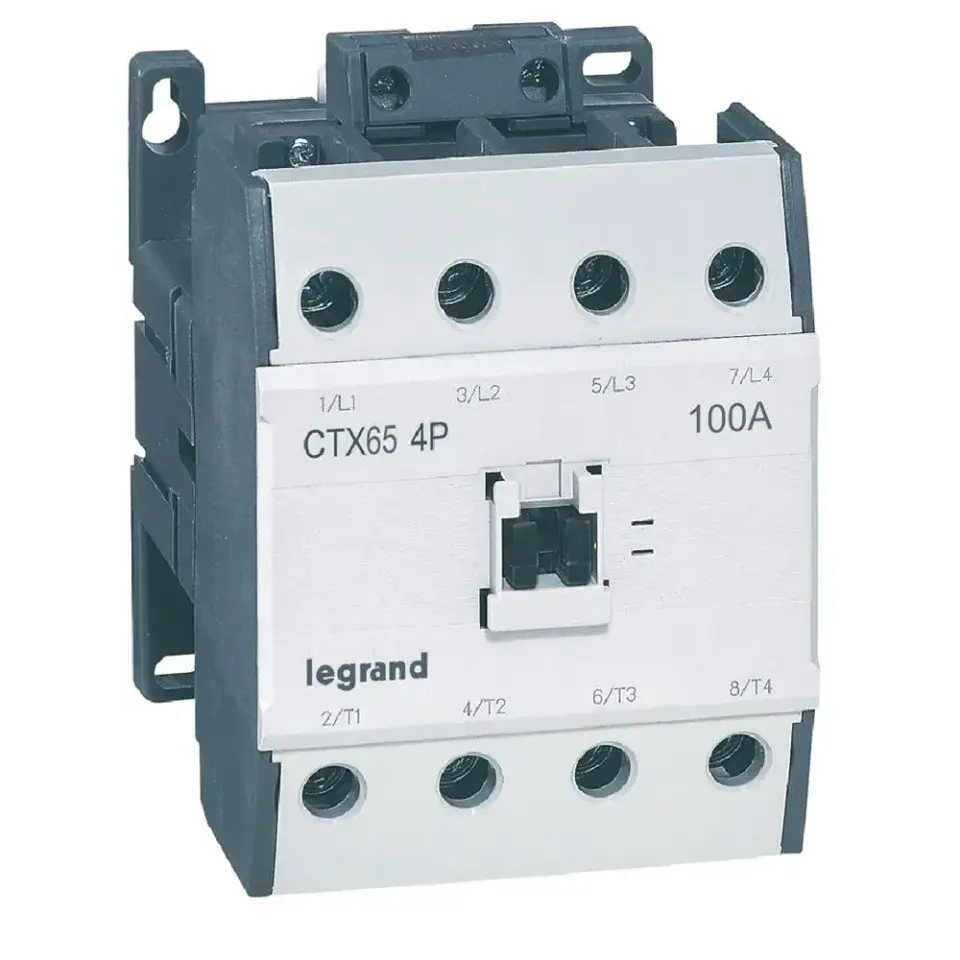 Legrand  CTX³ 4P kontaktör bobin gerilimi 230V AC - AC1 göre 100A veya AC3 göre 65A LEG-416446
