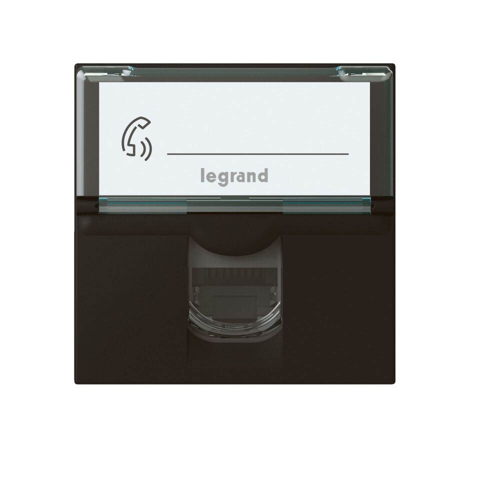 Legrand  Data Prizi RJ45 CAT6 FTP, 2M, Siyah LEG-079165L