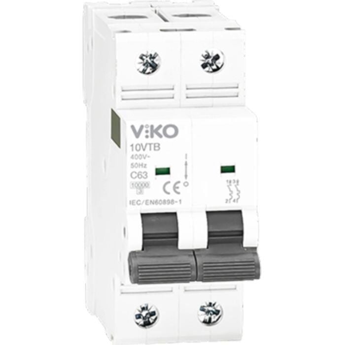Viko 2 Kutuplu Otomatik Sigorta  2x10A B 4,5kA