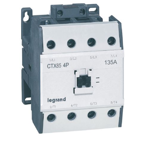 Legrand  CTX³ 4P kontaktör bobin gerilimi 230V AC - AC1 göre 135A veya AC3 göre 85A LEG-416456