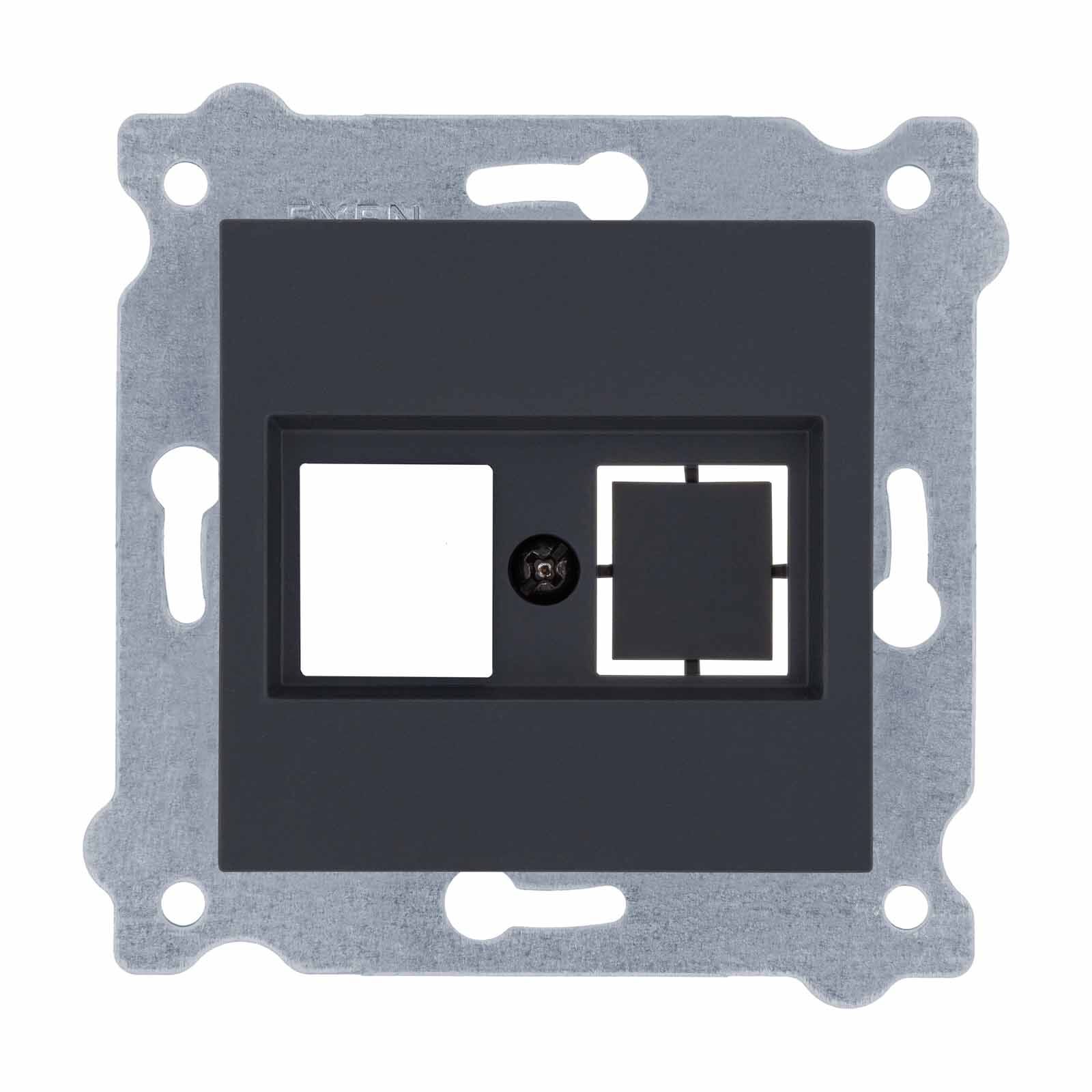 Exen Füme Modül+Kapak  Data Priz Jaksiz