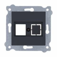 Exen Füme Modül+Kapak  Data Priz Jaksiz